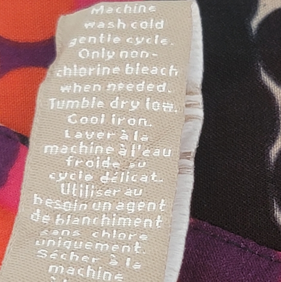 Banana Republic Petite Women's Abstract Sleeveless Top Size M - Picture 8 of 8